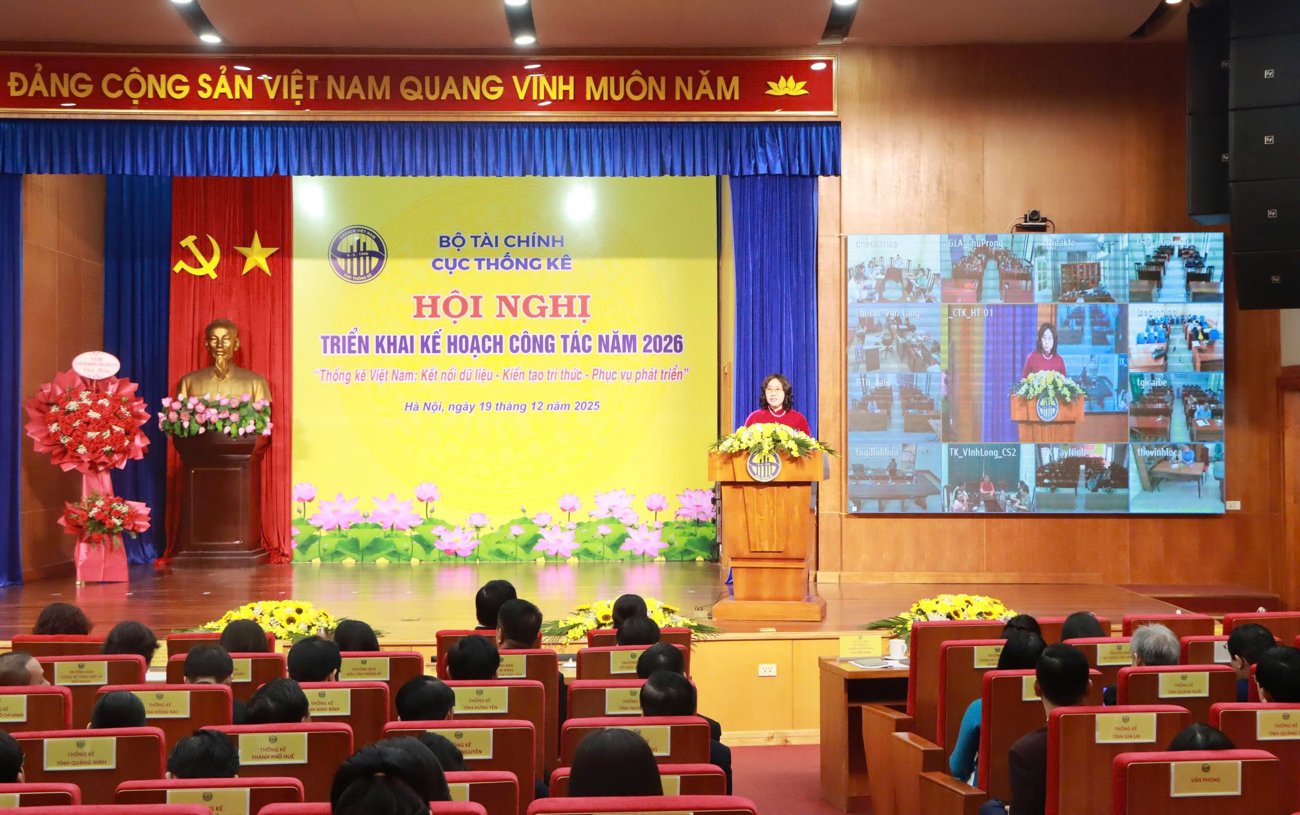 Cục Thống kê hoàn thành tốt nhiệm vụ công tác năm 2025